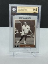 1991 Netpro Legends Tennis #17 Arthur Ashe BGS 9.5