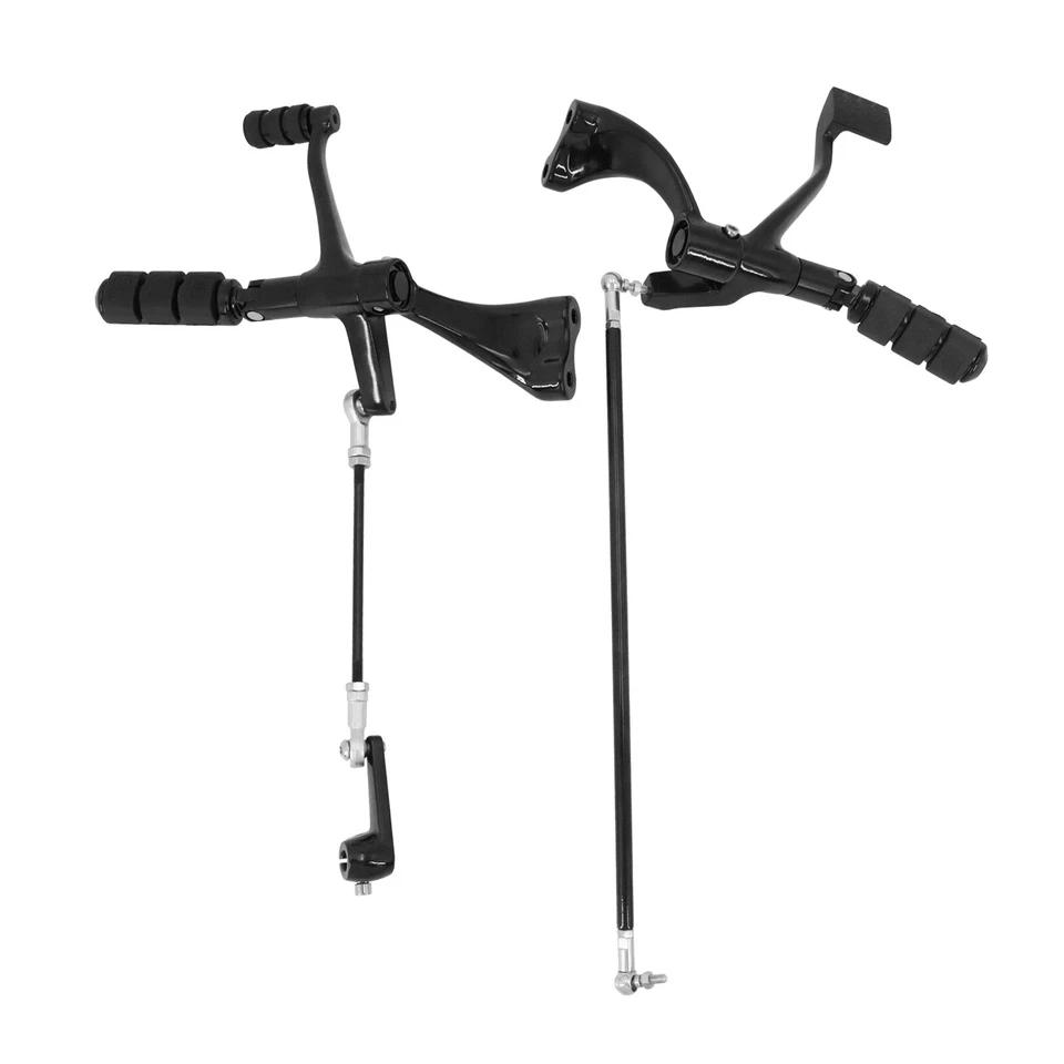 Forward Controls Foot Pegs Levers Linkages For Harley Sportster 883 1200 04-13 - Image 4 of 4