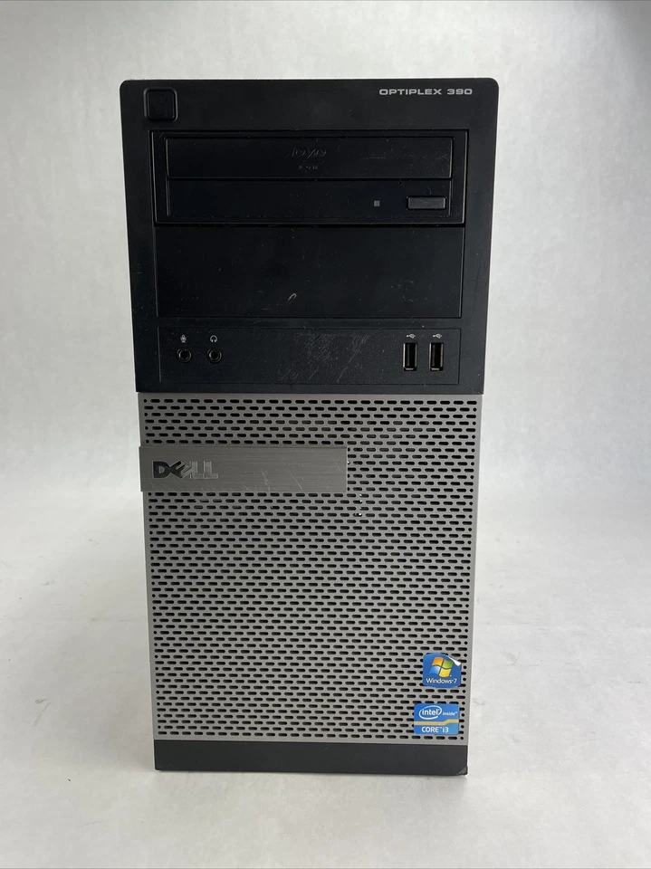 Dell Optiplex 390 MT Intel Core i3-2100 3.1GHz 4GB RAM No HDD No OS - Image 2 of 4