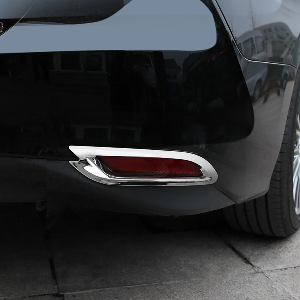 Fit For Toyota Camry Hybrid 2018-2020 Sedan Rear Tail Fog Light Lamp Cover Trim
