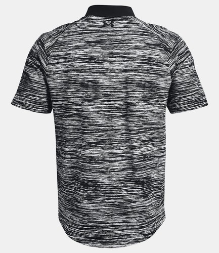 Men's UA Iso-Chill Twist Polo Black/White Under Armour Large NWT - Picture 5 of 6