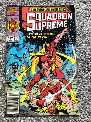 Marvel Comics Squadron Supreme, Vol. 1 #8- Marvel - 1986