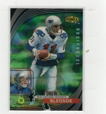 1999 Drew Bledsoe UD Ionix Reciprocal #R34 (E515)