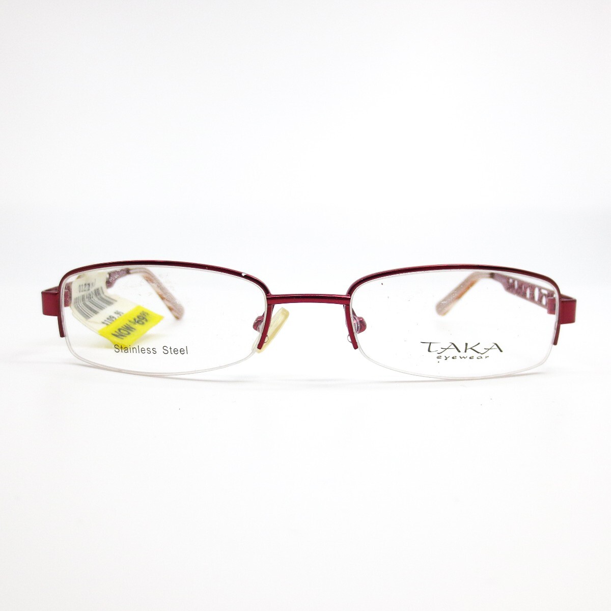 Taka T2635 BUR Eyeglasses Frames Burgundy Full Rim 50-18-135 | eBay