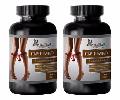 Female Fantasy. Promotes Sexual Vitality. Boosts Libido (2 Bottles) WS
