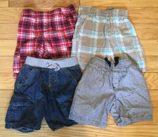 4pc. Circo Carter  s Cherokee Boys Shorts 4T Pockets Drawstring Elastics Cotton
