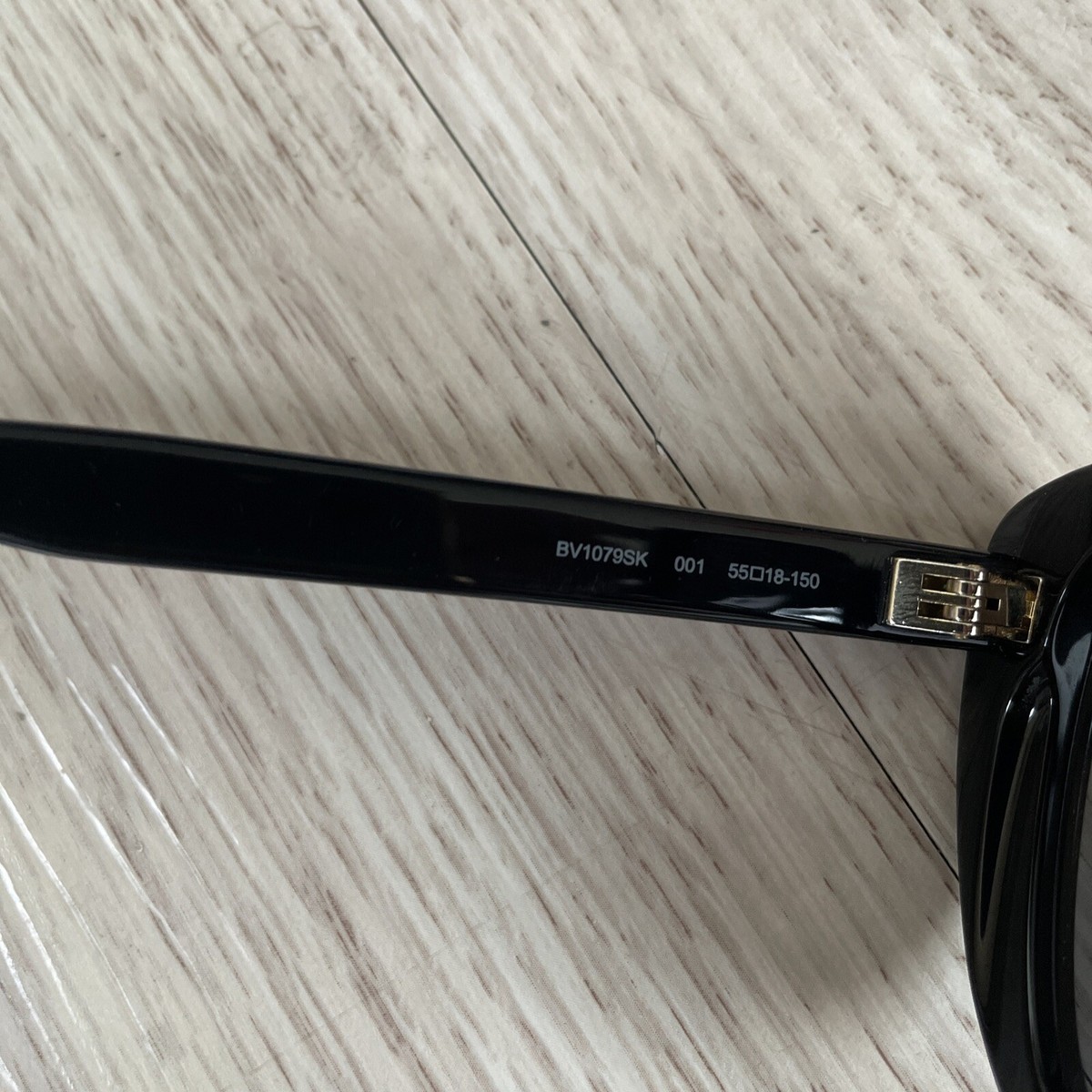 NEW Bottega Veneta Black Butterfly Gradient Grey Lens Sunglasses BVI079SK 001 Bottega Veneta Bv1359sa Black Uni-Sex Rectangle Sunglasses  main image 3