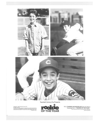 ROOKIE OF THE YEAR, PRESS KIT PHOTO, 8X10, THOMAS IAN NICHOLAS