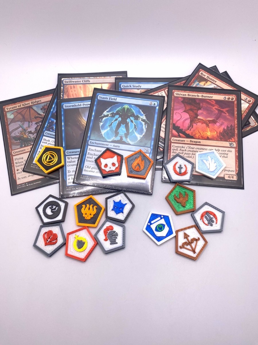 MTG Commander Ability Counters | 3D Printed Deathtouch First Strike Trample  | eBay