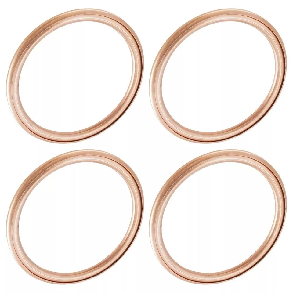 Junta de tubo de escape para Kawasaki ZX-6R Ninja ZX600 ZX636 1998-2018 / 11060-1203 Foto 2 de 4