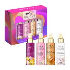 Unique Body Mist Set by So   for Women - 4 Pc Kit Set