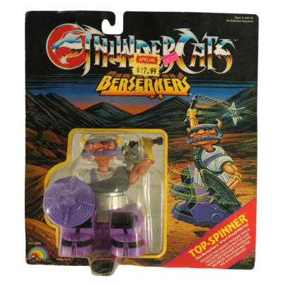 Vintage LJN Thundercats - Berzerkers Top-Spinner - MOC