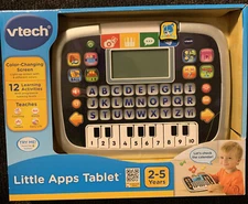 VTECH LITTLE APPS TABLET 12-LEARNING ACTIVITIES SILVER AGES 2-5