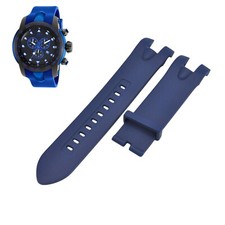 Pro Diver 17810 26mm Blue Rubber Watch Strap For Invicta