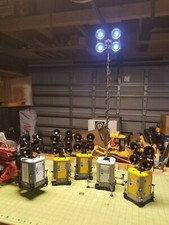 Custom Miniature Light Tower at 1:14 Scale fo...
