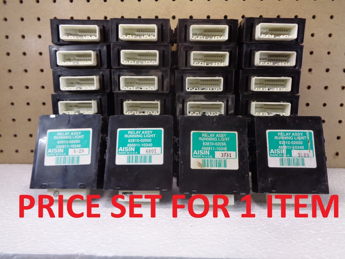 COROLLA VIBE MATRIX 2009 TO 2010 RELAY ASSEMBLY RUNNING LIGHT