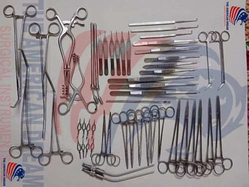 52 Pieces Vascular Surgery Set Surgical, Medical Instruments | eBay