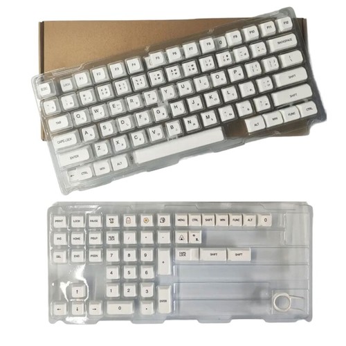 XDA Minimalist White Mechanical Keyboards Keycaps Keycaps for 61/87/104/108 - Picture 3 of 12