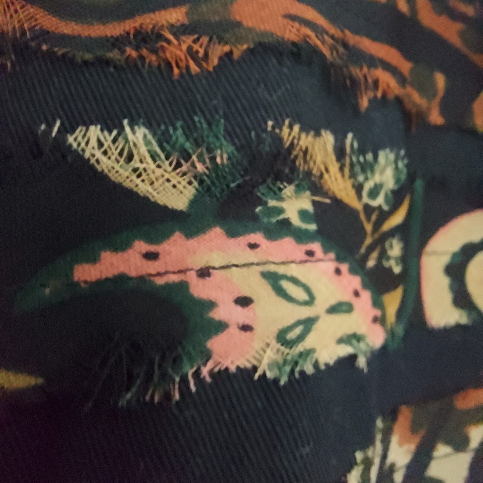 Choices Vintage Jacket Medium Patchwork Paisley A… - image 3