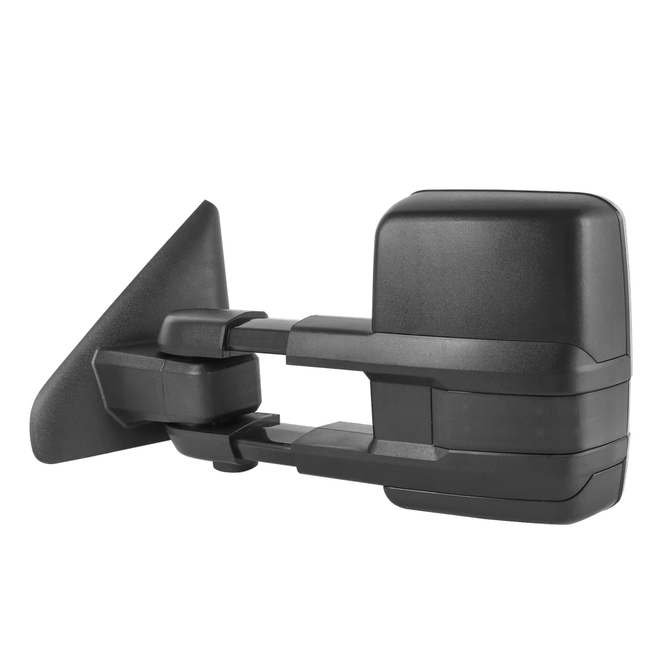 Par de retrovisores de reboque aquecidos a energia para 2003-2008 Dodge Ram 1500 2500 3500 - Imagem 3 de 4