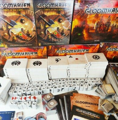 Gloomhaven Brettspiel Jaws of the Lion TEILE Multilisting *4 kaufen 25 % Rabatt erhalten*
