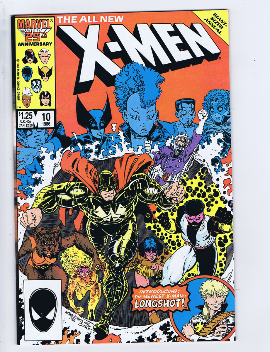 X-MEN アベンジャーズ Annual10 ローグ初登場アメコミ Marvel X-Men Annual #10 Marvel 1986 Introducing the Newest X-Man