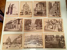BELGIQUE Bruxelles Lot of 10 photographs 1880-1890 G.H.  & N.D. vintage
