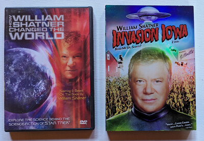 2x William Shatner bizarr - Invasion Iowa + How W.S. Changed The World - ENGLISH