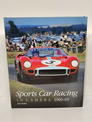 #ad Sports Car Racing In Camera 1960 69 Paul Parker Hardcover Book $62.95