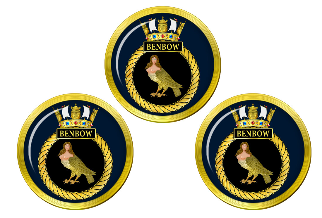 HMS Benbow, Royal Navy Golf Ball Markers