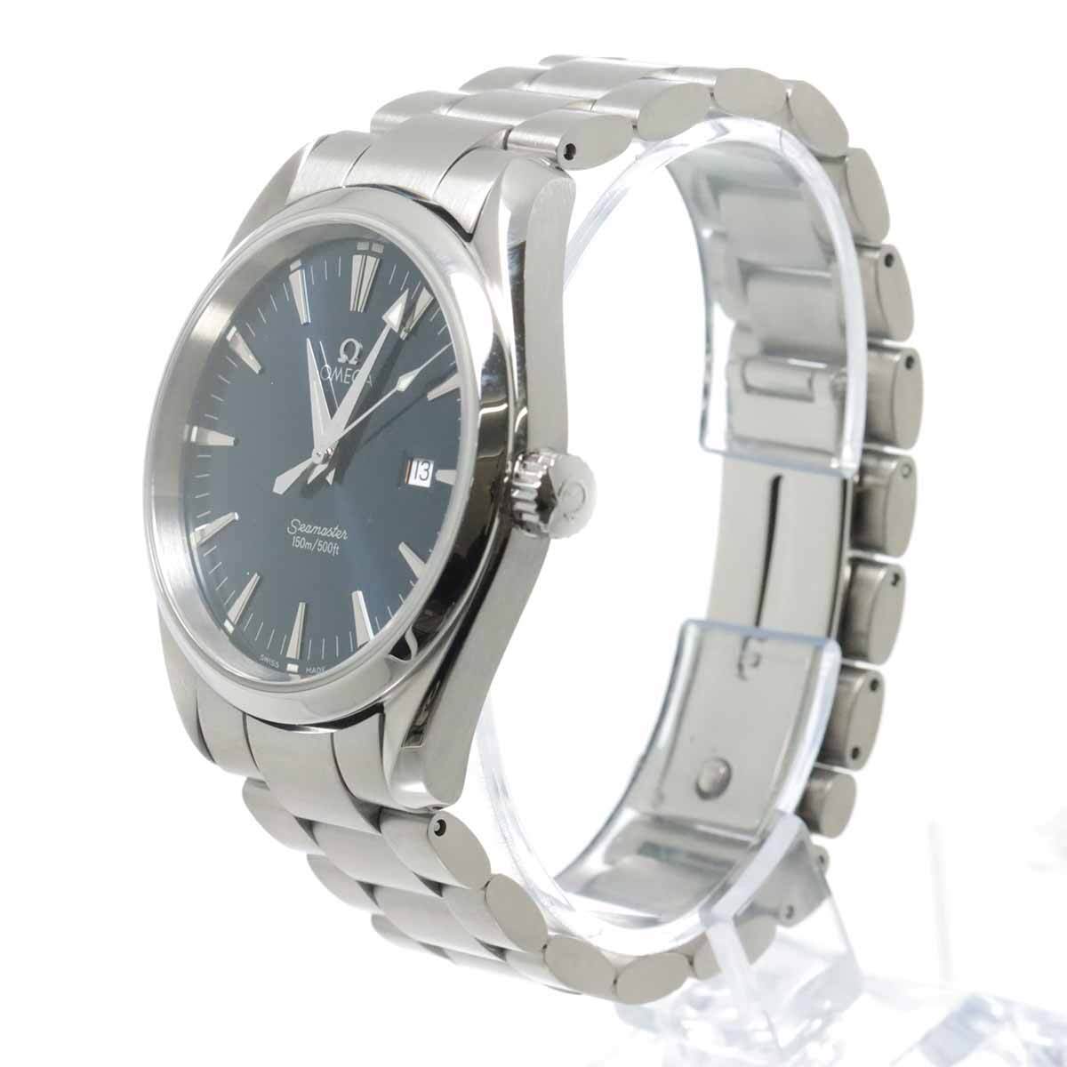 OMEGA Seamaster Aqua Terra 2517 80 Quartz Blue Dial Mens
