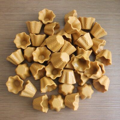 PVC Ice Cream Cone 3D Food Simulation Resin Cabochon Miniature Craft Decor 10pcs