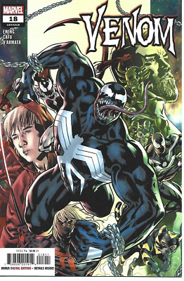 VENOM #18 BRYAN HITCH VARIANT MARVEL COMICS 2023 NEW UNREAD BAGGED AND BOARDED