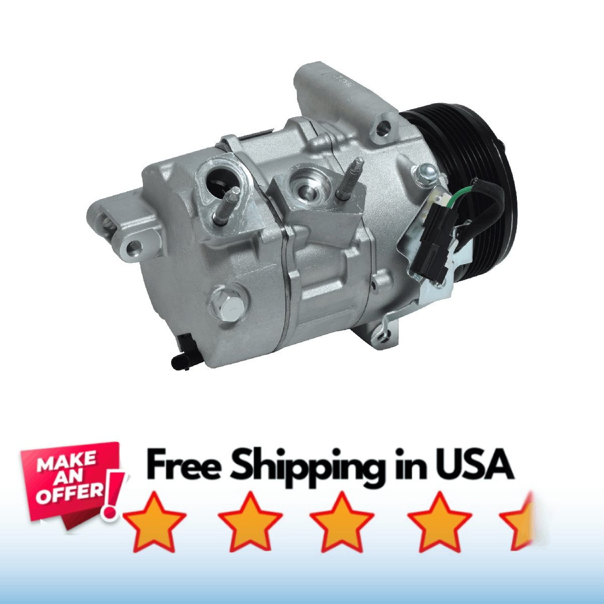Compressor A/C Fit Ford Ranger 2019-2023 OEM KB3B19D629AB | eBay