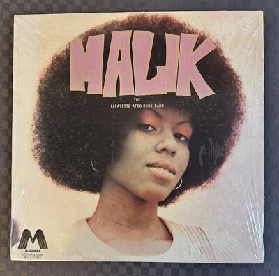 Lafayette Band Afro - Rock Malik Afro-Rock Makossa LP Vinyl Soul