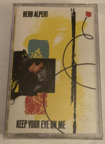 1987 Herb Alpert - Keep Your Eye On Me - Vintage Cassette Tape - Picture 1 of 2