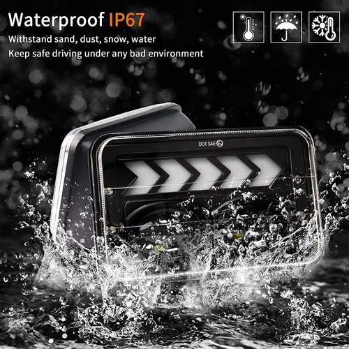 2pcs 4x6'' Rectangle LED Headlights Hi/Lo Beam Halo DRL For Isuzu NQR NPR NPR-HD - Picture 12 of 17