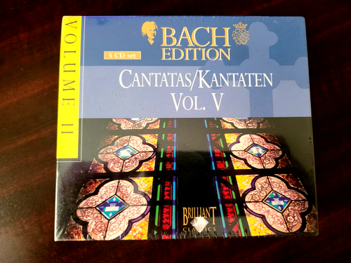 Bach Edition Vol. 11 - Cantatas/Kantaten Vol. V - Brand New Sealed UK 5CD Set - Picture 3 of 6