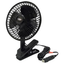 12-Volt Quick Clip Multi-Mount Oscillating Fan