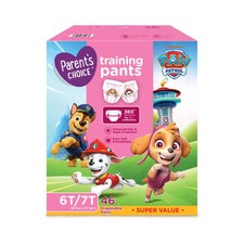 Paw Patrol Training Diapers for Girls, 6T/7T, 46 Count- 19.99 each 10 shipping