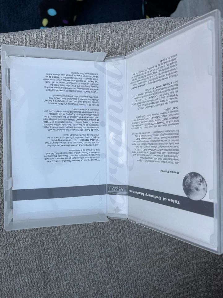 TALES OF ORDINARY MADNESS, A Film By Marco Ferreri  [VHS ]VIDEO - Image 4 of 4
