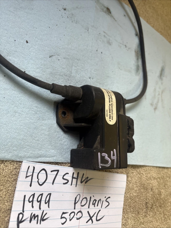 1999 Polaris RMK 500 XC computer CDI Ducati ignition coil 407 - Image 4 of 4