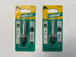 Restposten 2 Wolfcraft Bohrfutter Adapter SDS Plus Schaft