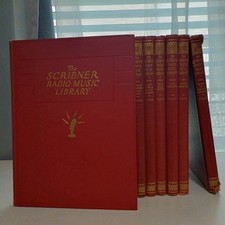 1946 Scribner Radio Music Library Complete Set 9 Volumes 1-9 Vocal Piano Songs