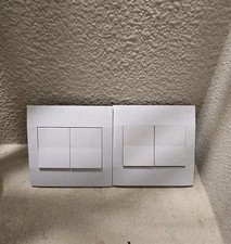 X2 Deako Quick Wire Backplate & Faceplate with Single-Pole Simple Rocker Switch