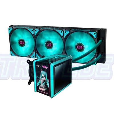 ASUS ROG RYUO IV 360 ARGB Hatsune Miku Edition Liquid Cooler Radiator