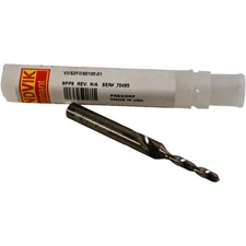 NEW Sandvik VUS2FDS0120-01 Carbide Drill Cutter 0.130'' x 0.235'' SHK x 2-1/4'' 