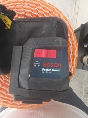 Bosch GLL50-20 50ft Range Self Leveling Cross Line Laser