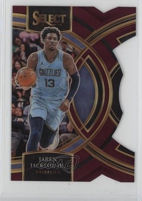2023 Panini Select Premier Level Maroon Prizm Die-Cut /175 Jaren Jackson Jr 1o2