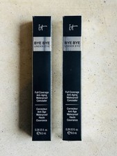 2X IT Cosmetics Bye Bye Under Eye Anti-Aging Waterproof Concealer Light Medium  